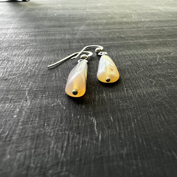Opal drop Earrings