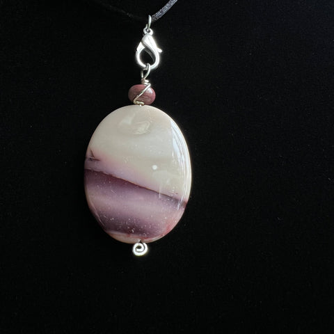 Oval Mookaite pendant
