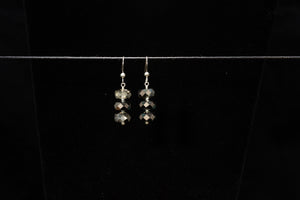 Sparkling Rondelle earrings