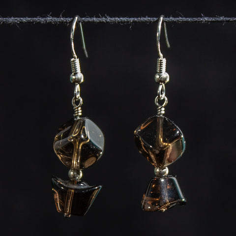 Smokey Quartz earrings